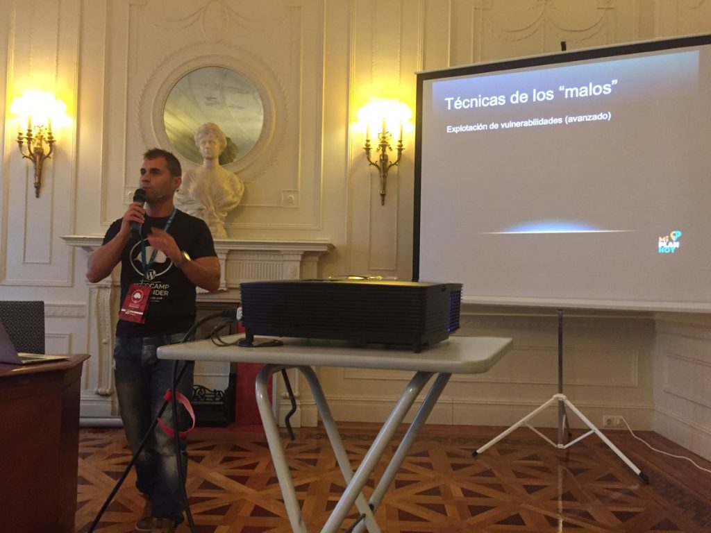 Presentación Presentacion Tomás Sierra WordCamp Santander 2016