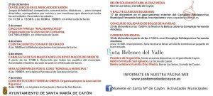 Actividades de Navidad en Cayón