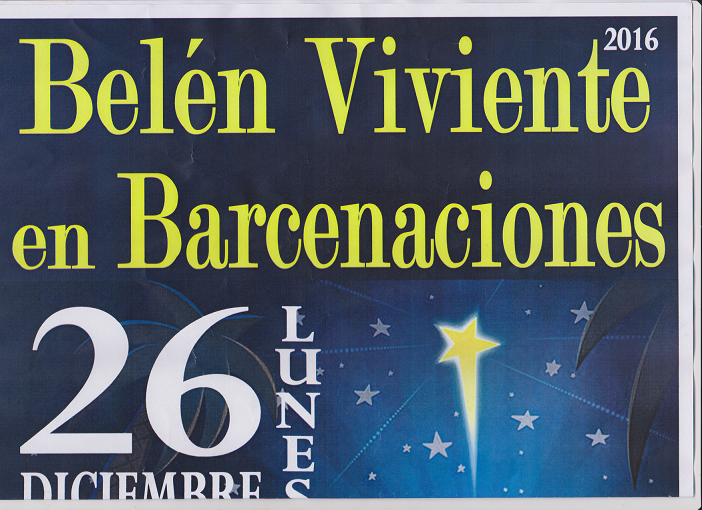 Belén Viviente de Barcenaciones 2016