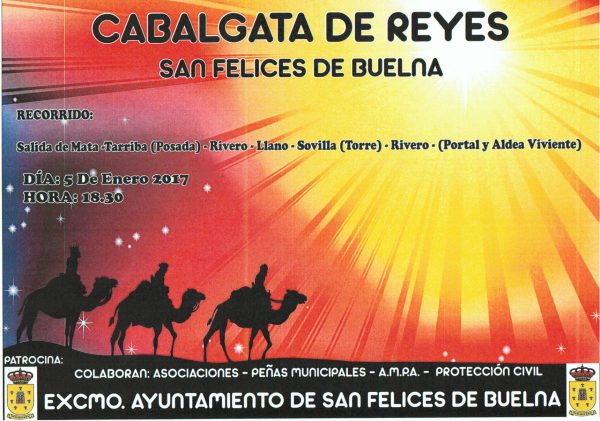 Cabalgata de Reyes en San Felices de Buelna