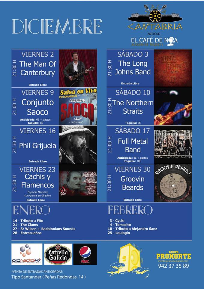 Concierto en el Café de Noa de Santander