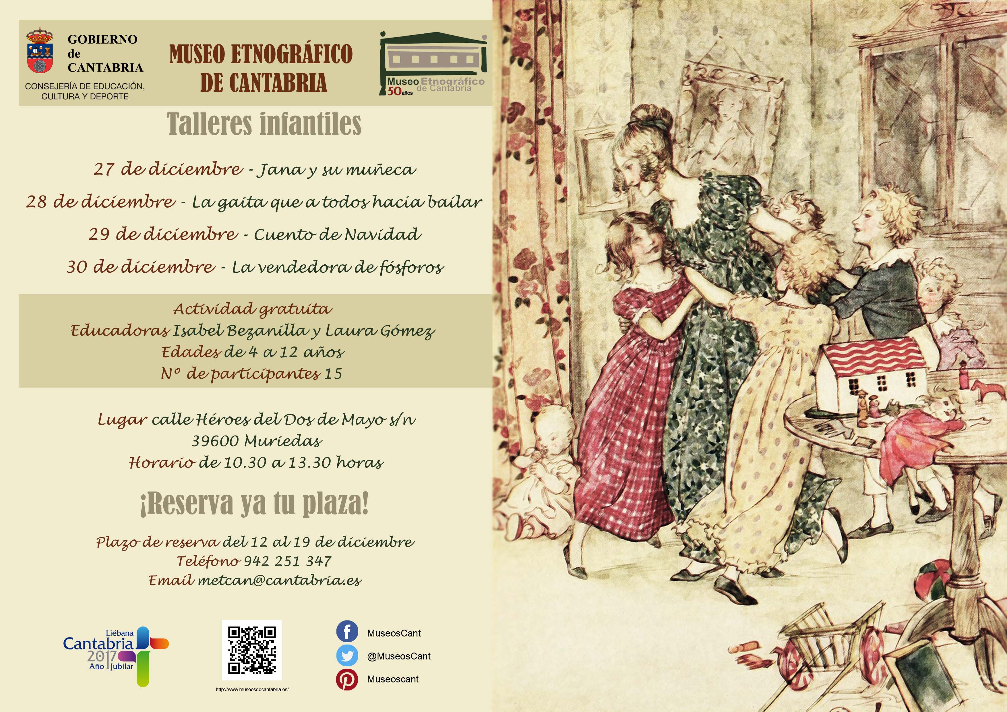 Cuentacuentos de Navidad en el Museo Etnográfico de Cantabria