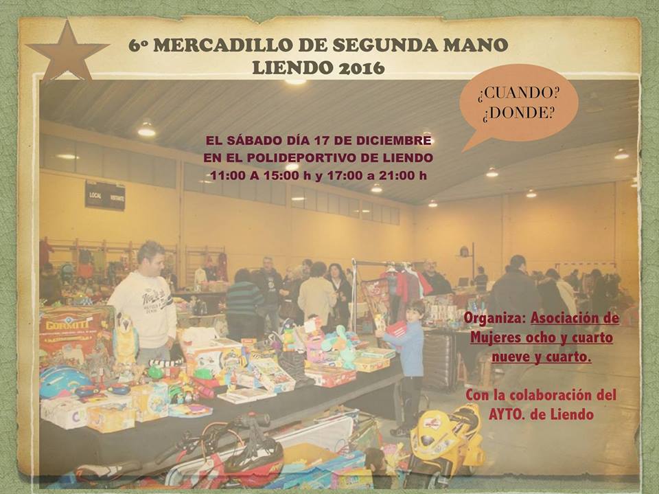 Mercadillo de Segundamano de Navidad en Liendo 2016