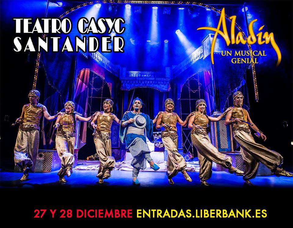 Musical Aladín En El Casyc De Santander Miplanhoy Qué Hacer Hoy En Cantabria 9257