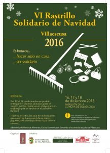 Rastrillo solidario de Navidad en Villaescusa 2016
