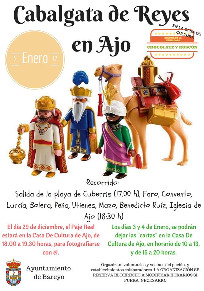 Cabalgata de Reyes en Ajo 2017