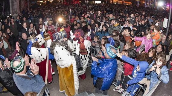 Cabalgata de Reyes en Santander 2017