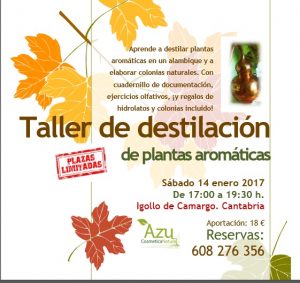 Taller de destilación y colonias naturales en Igollo de Camargo