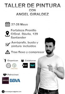 Taller de inicio en pintura de miniaturas en Pronillo,Santander