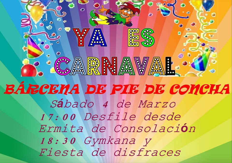 Carnaval 2017 en Bárcena de Pié de Concha