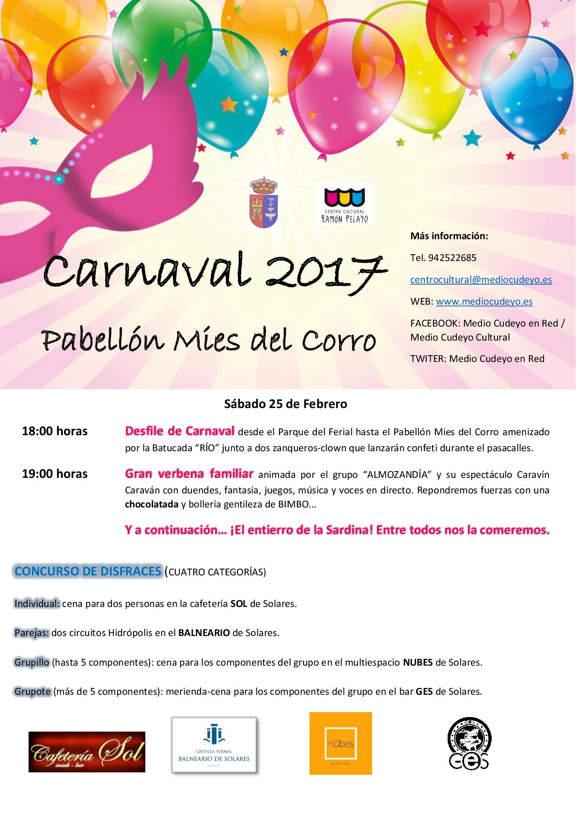 Carnaval de Medio Cudeyo en Solares 2017