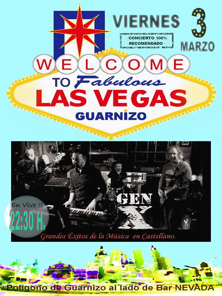 Concierto de Gen X en Las Vegas de Guarnizo