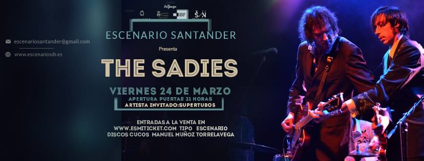 Concierto de The Sadies en Escenario Santander