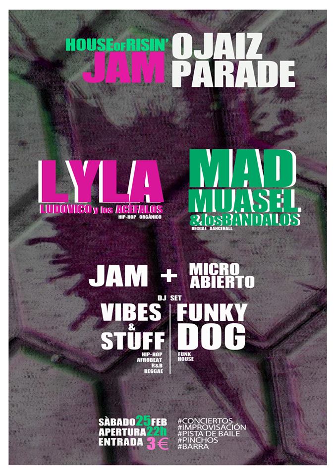 Conciertos, jam imprevisible y pista de baile en Ojaiz