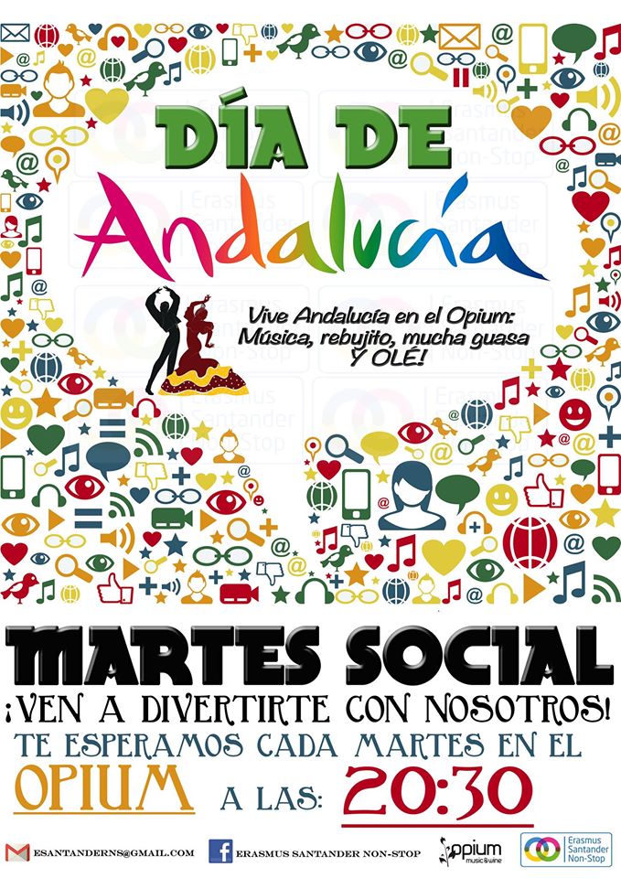 Fiesta Día de Andalucia en el Opium de Santander