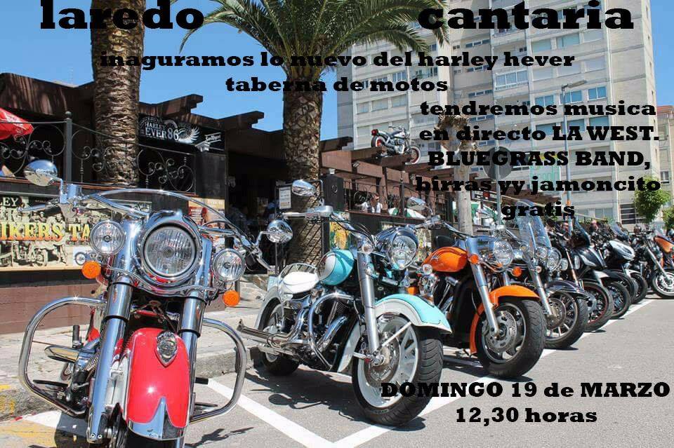Fiesta Inauguración en la taberna Harley Ever de Laredo