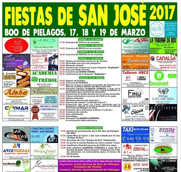 Fiestas de San José en Boo de Piélagos 2017