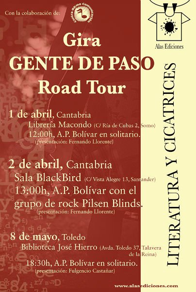 Presentación de la novela Gente de paso en Somo y Santander