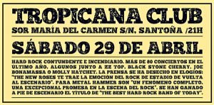 Concierto de The New Roses en el Tropicana Club de Santoña