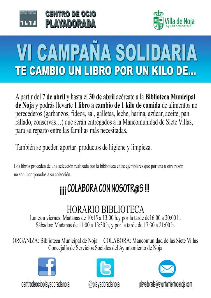 Campaña de Recogida de alimentos en Noja