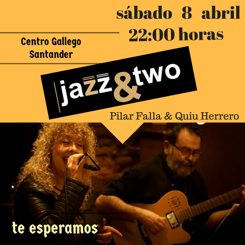 Concierto de Jazz&Two en el Centro Gallego de Santander