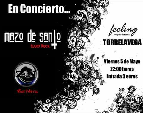 Concierto de Mazo de Santo y Zen en el Feeling de Torrelavega