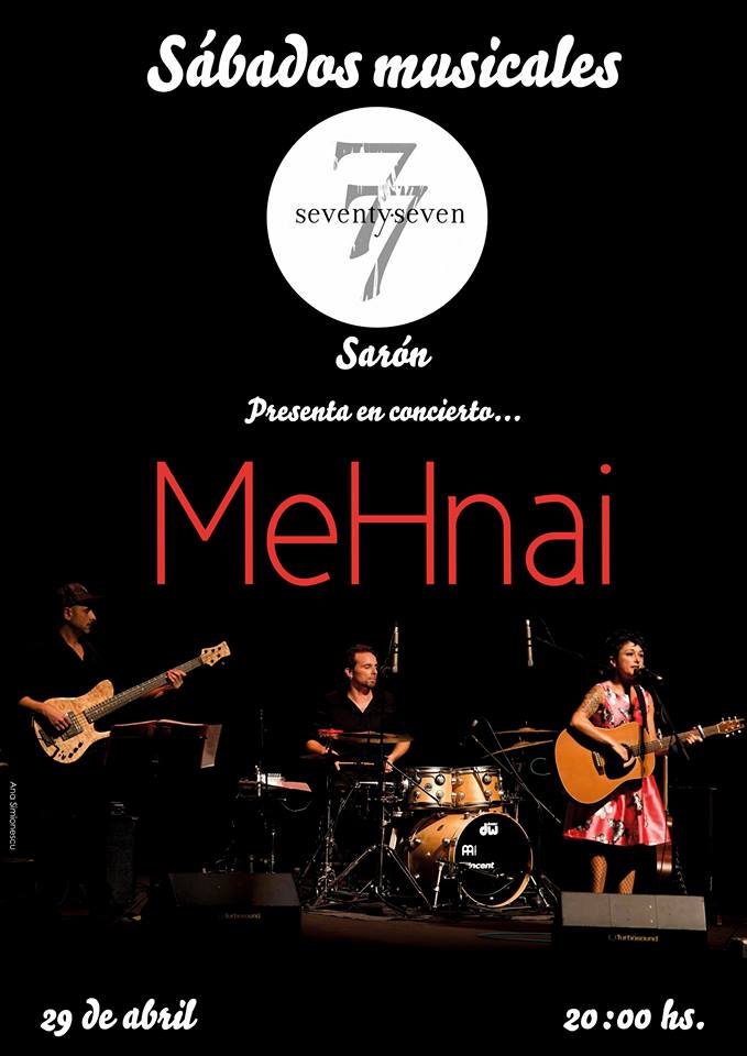 Concierto de Mehnai en el 77 de Sarón