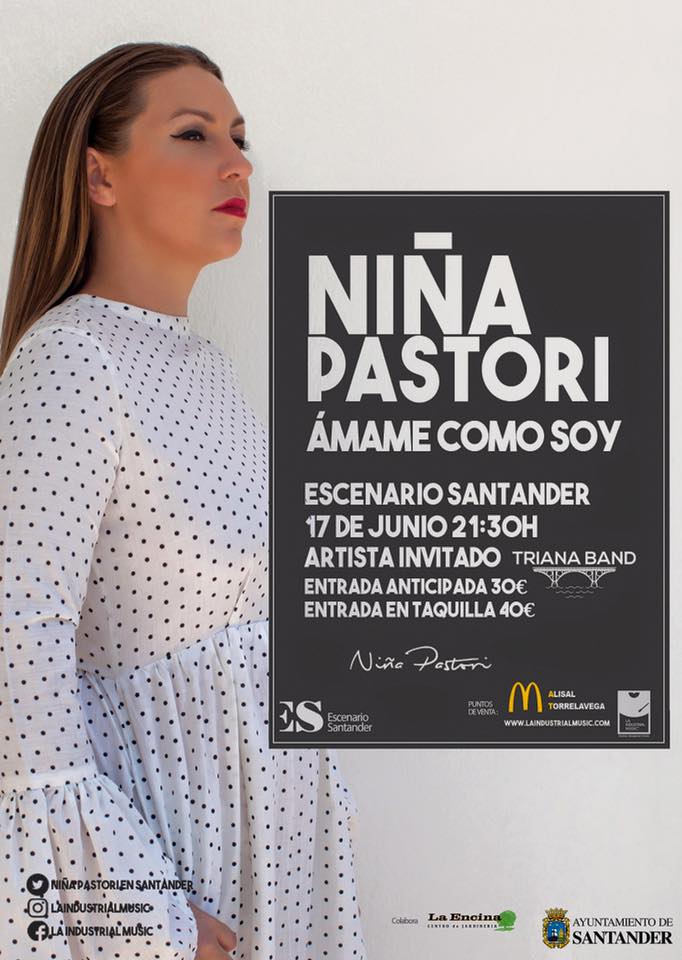 Concierto de Niña Pastori en Escenario Santander