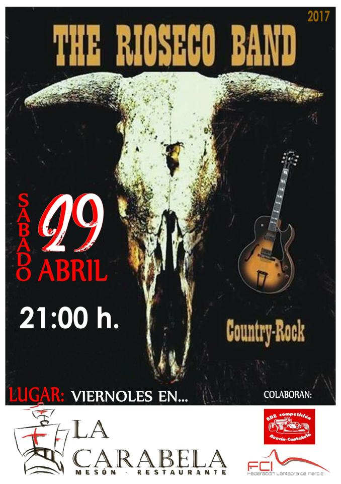 Concierto de The Rioseco Band en La Carabela de Viérnoles