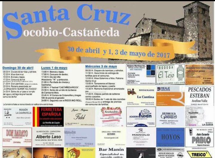 Fiestas de la Santa Cruz en Socobio,Castañeda