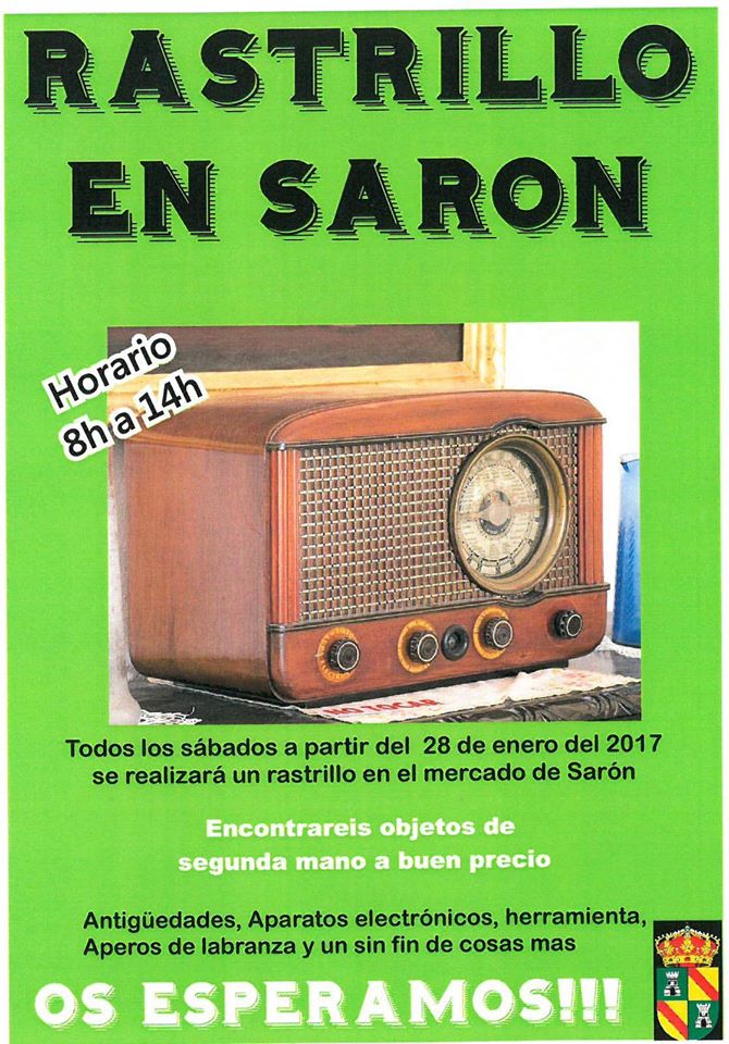 Rastrillo en Sarón