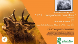 PRESENTACIÓN LIBRO f 7.1...fotografiando naturaleza en Noja