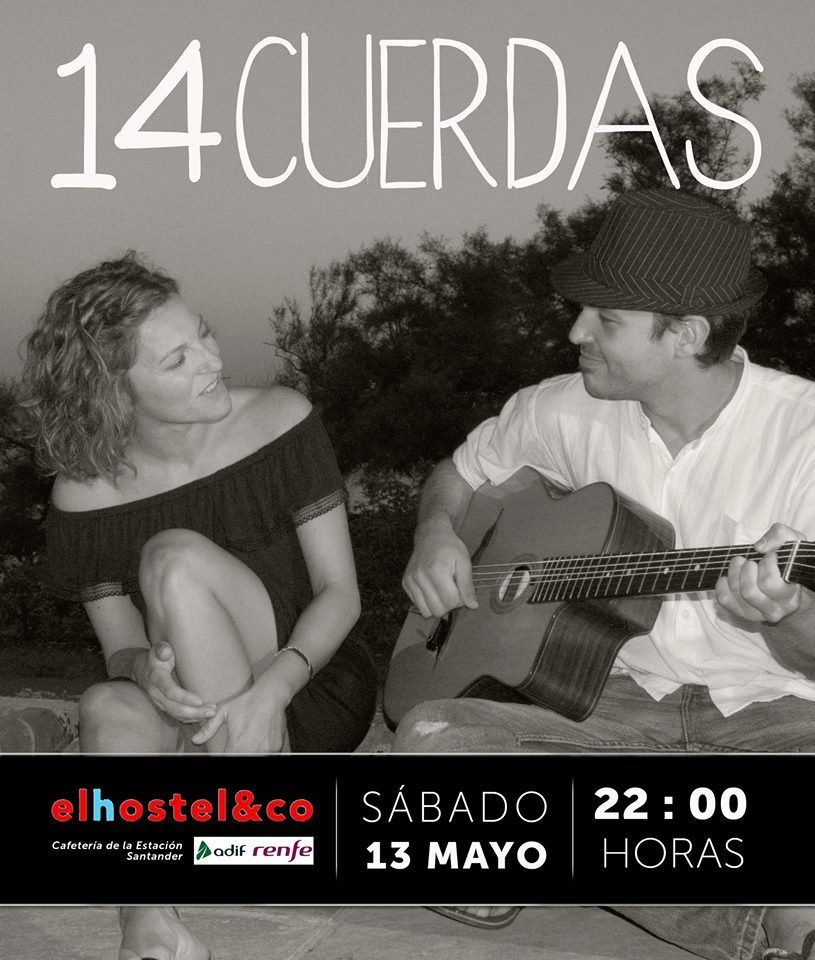 Concierto de 14 Cuerdas en la estación de Renfe de Santander