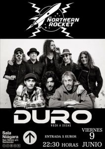 Concierto de Duro + The Northern Rocket en el Niágara de Santander