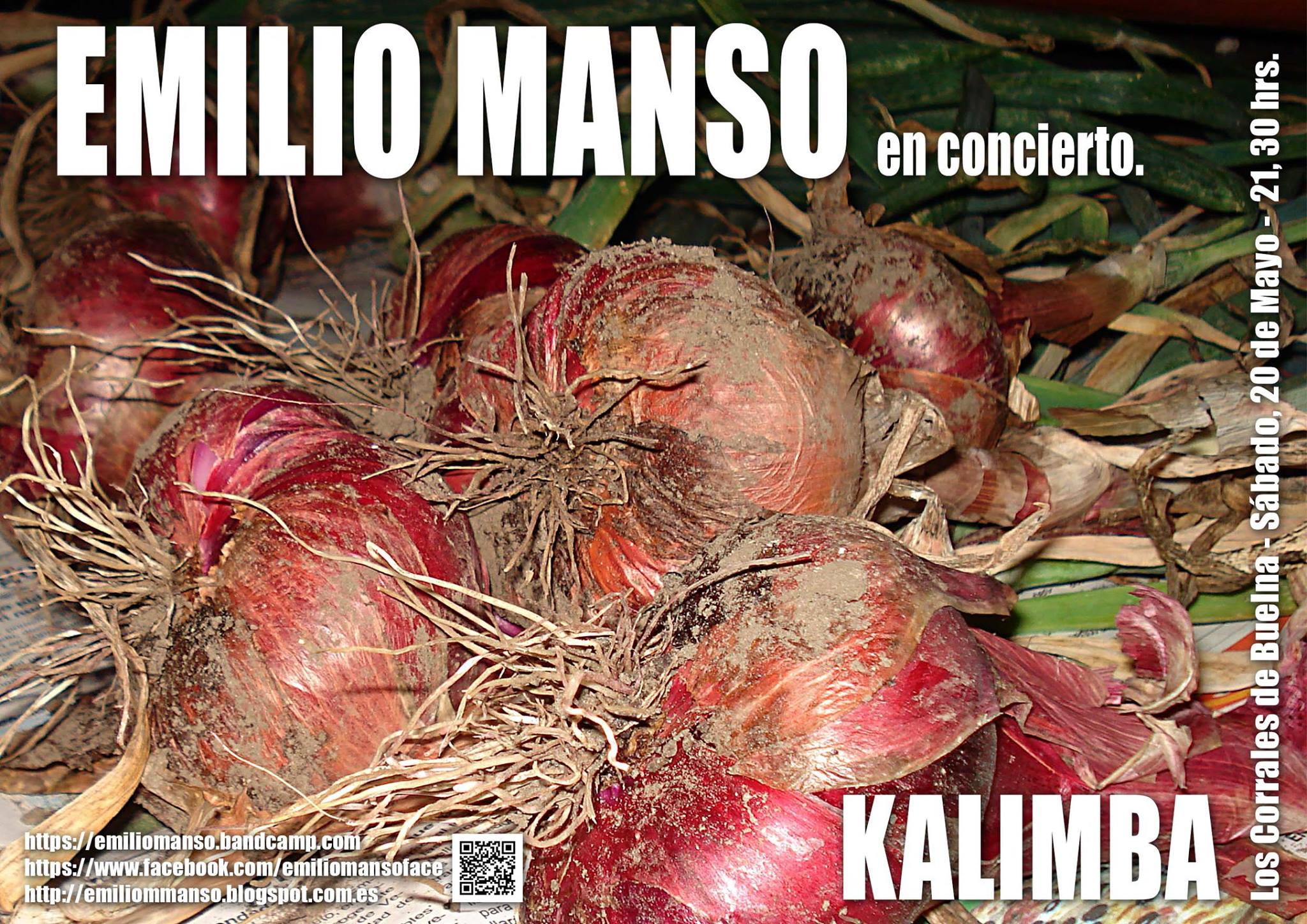 Concierto de Emilio Manso en El Kalimba de Los Corrales de Buelna