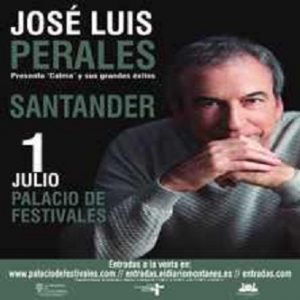 Concierto de Jose Luis Perales en el Palacio de Festivales de Santander