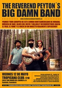 Concierto de Reverend Peyton´s Big Damn Band en Tropicana Club de Santoña