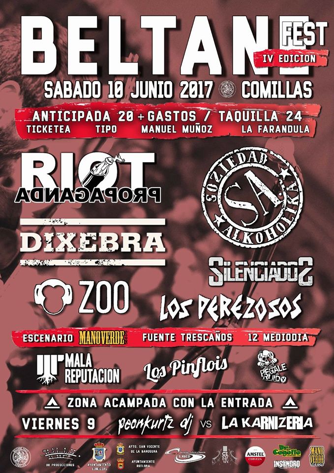 Festival Beltane Fest en Comillas 2017