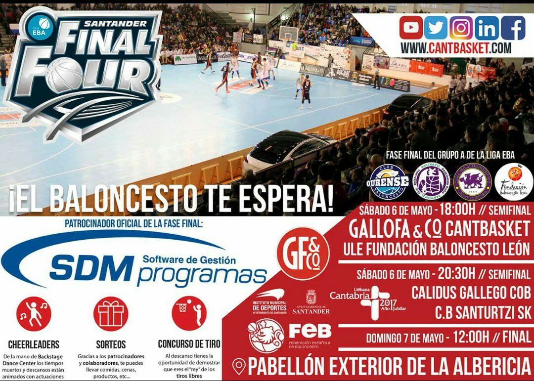 Final Four de Baloncesto en Santander