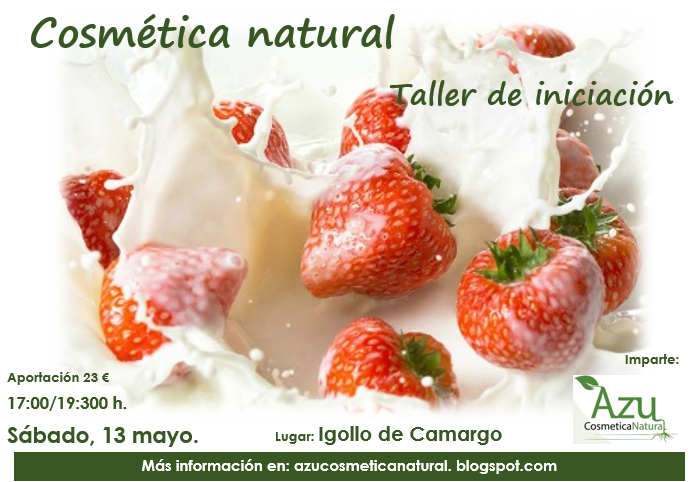 Taller de Iniciación a la Cosmética Natural I en Igollo de Camargo