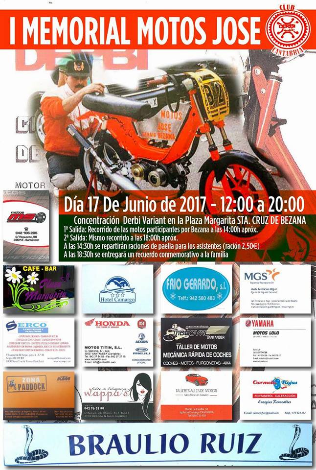Concentración de Derbi Variant en Bezana