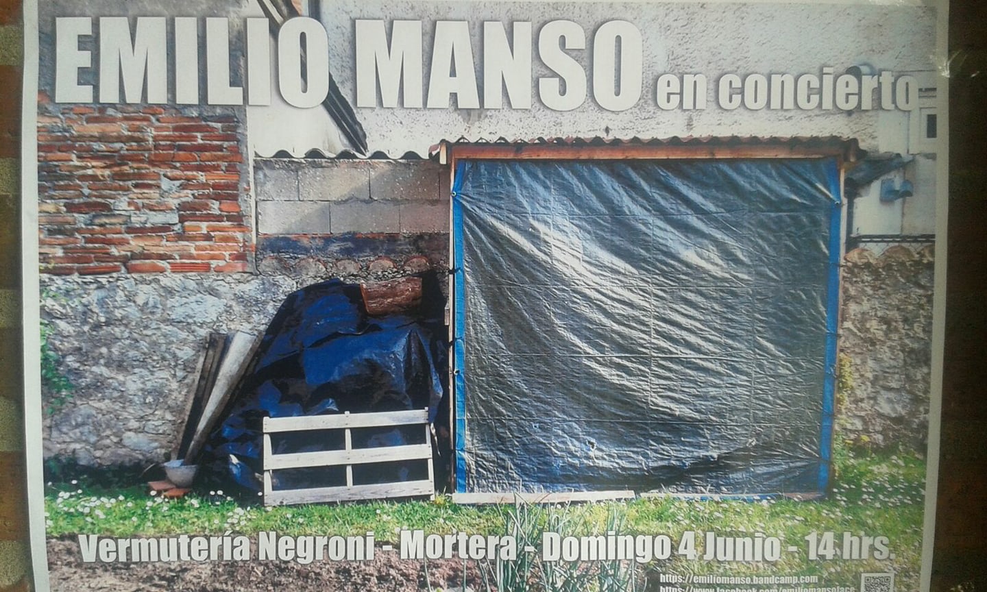 Concierto de Emilio Manso en el Negroni de Mortera