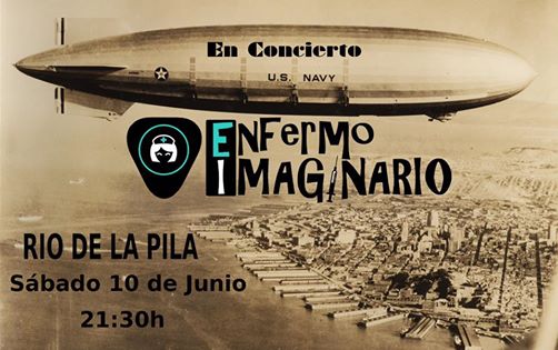 Concierto de Enfermo Imaginario en el Rio de la Pila de Santander