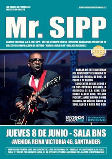 Concierto de Mr. Sipp en el BNS de Santander