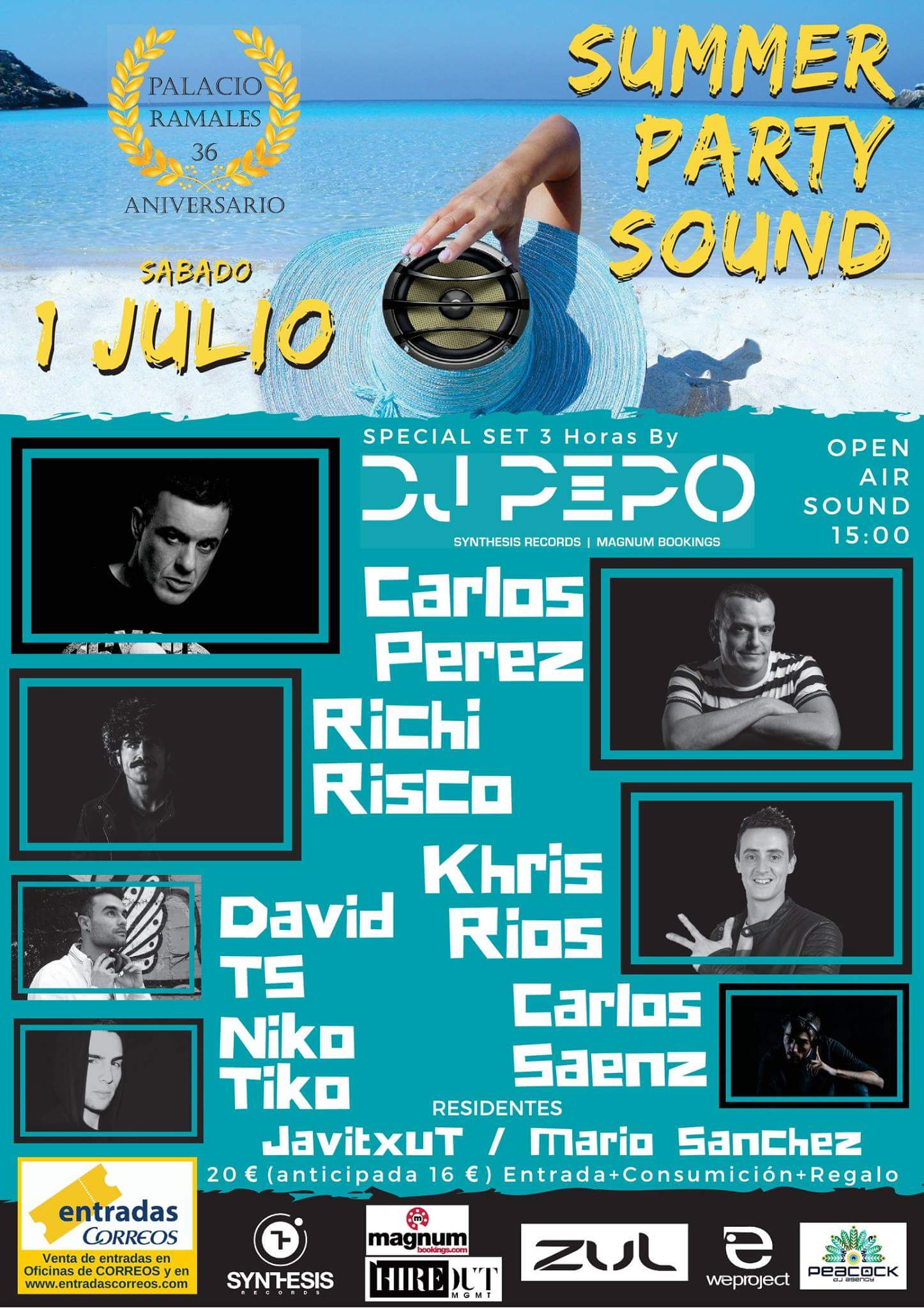 Festival Summer Party Sound en la Discoteca El Palacio de Ramales