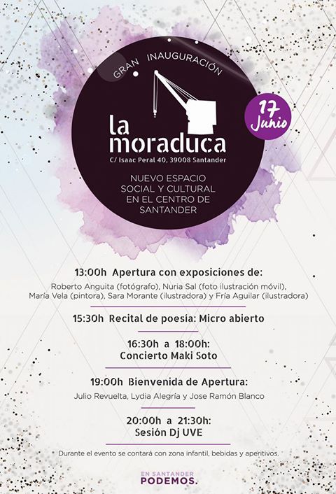 Fiesta Inauguración de La Moraduca en Santander