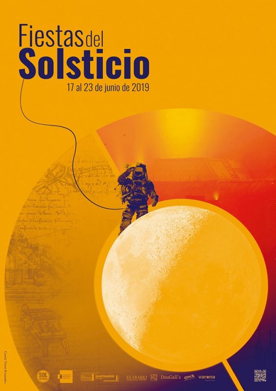 Fiestas del Solsticio en la calle del Sol de Santander 2019