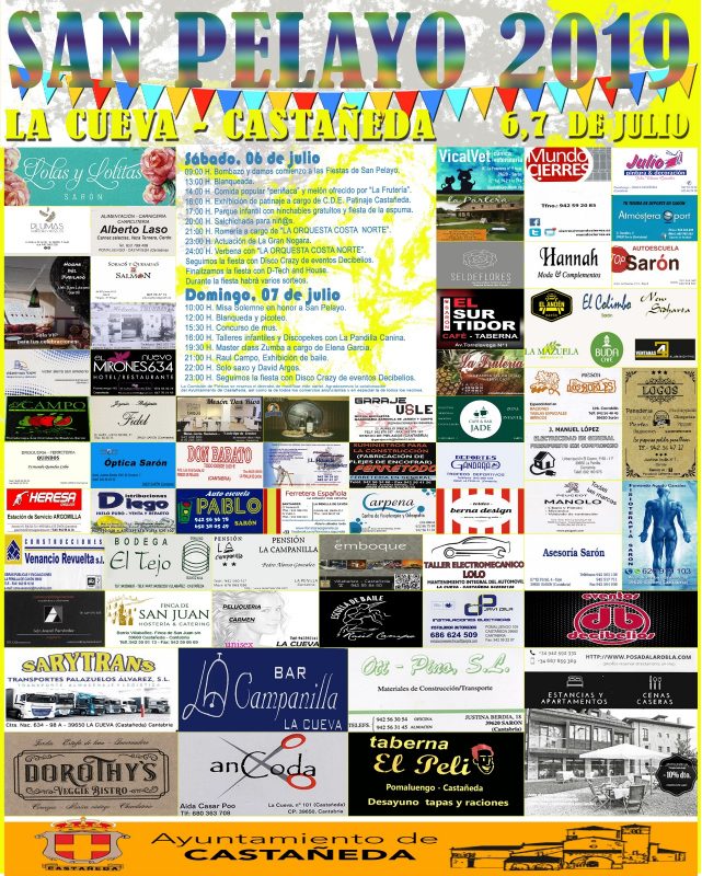 Fiestas de San Pelayo 2019 en Castañeda
