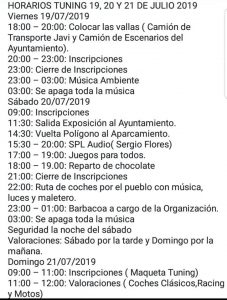 Programa Tunning guarnizo