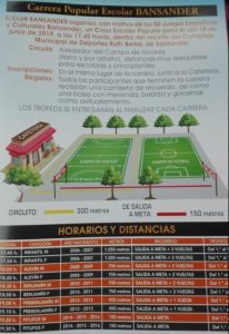 Carrera popular y concurso de dibujo Bansander